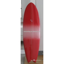 Planche de surf de poisson en mousse courte PU de haute qualité